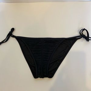 Victoria’s Secret Swim- black high rise bottoms